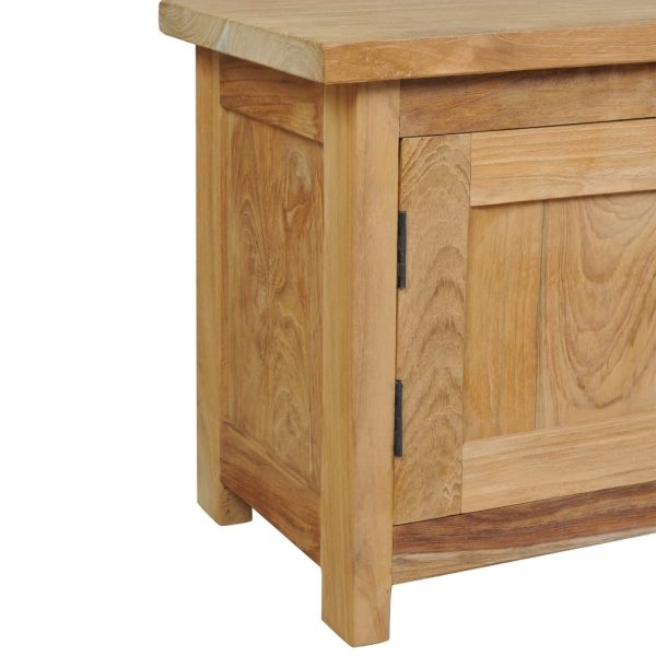 Scottsboro TV Cabinet Solid Teak 120x30x40 cm