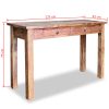 Console Table Solid Reclaimed Wood 123x42x75 cm