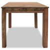 Dining Table Solid Reclaimed Wood 82x80x76 cm