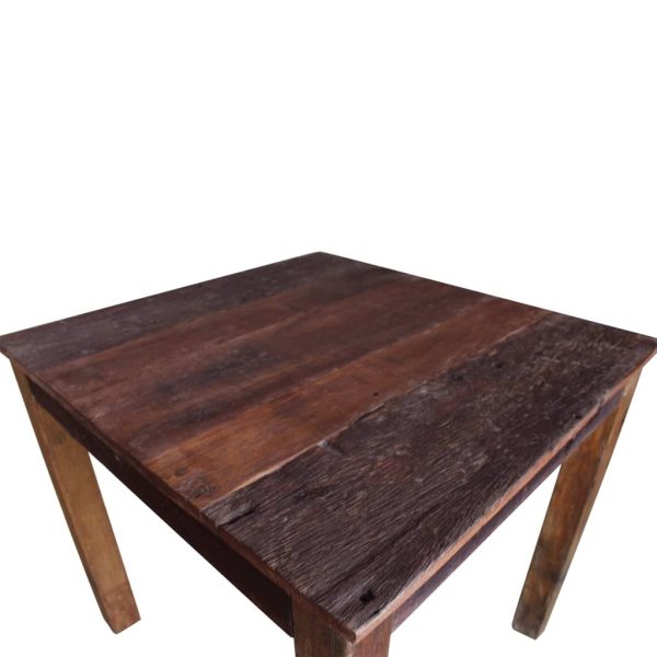 Dining Table Solid Reclaimed Wood 82x80x76 cm