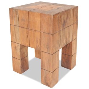 Stool Solid Reclaimed Wood