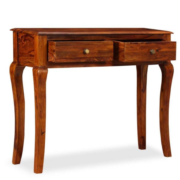 Console Table Solid Sheesham Wood 90x32x76 cm