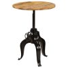 Bar Table Solid Mango Wood 75x(76-110) cm