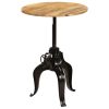 Bar Table Solid Mango Wood 75x(76-110) cm