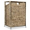 Laundry Basket 44x34x64 cm Water Hyacinth