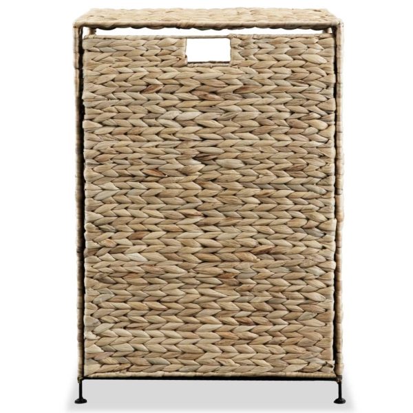 Laundry Basket 44x34x64 cm Water Hyacinth