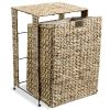 Laundry Basket 44x34x64 cm Water Hyacinth