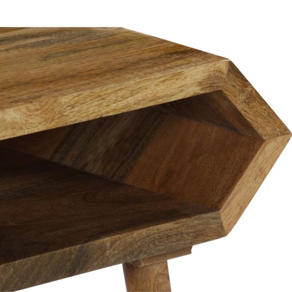 Coffee Table Solid Mango Wood 104x50x45 cm