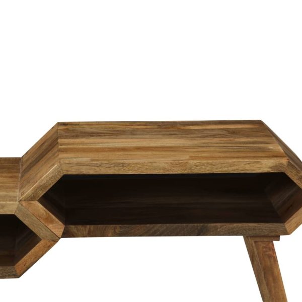 Coffee Table Solid Mango Wood 104x50x45 cm