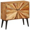 Sideboard Solid Mango Wood 85x30x75 cm