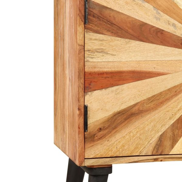 Sideboard Solid Mango Wood 85x30x75 cm