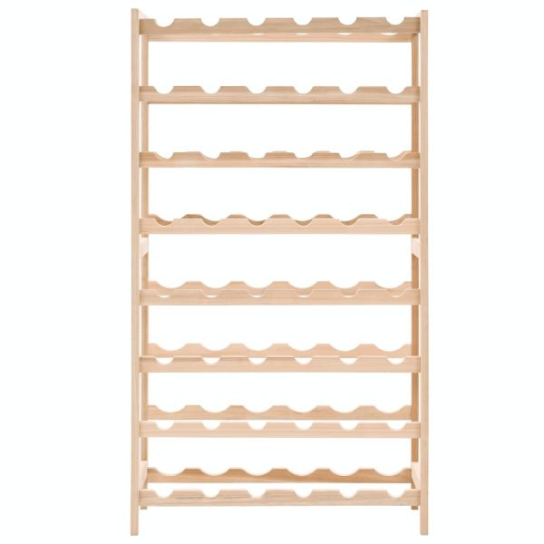 Wine Rack Cedar Wood 57,5x28x102 cm