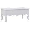 Coffee Table 100x50x46 cm White