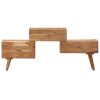 Santaquin TV Cabinet 108x30x49 cm Solid Acacia Wood