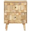 Bedside Cabinet 40x30x50 cm Solid Mango Wood