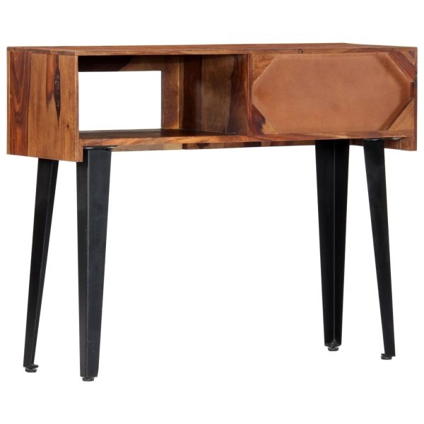 Console Table 90x30x75 cm Solid Sheesham Wood