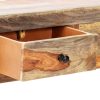 Wall Console Table 100x25x20 cm Solid Sheesham Wood