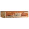 Wall Console Table 100x25x20 cm Solid Sheesham Wood