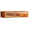 Wall Console Table 100x25x20 cm Solid Sheesham Wood