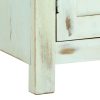 Sideboard Light Blue 110x35x70 cm Solid Mango Wood