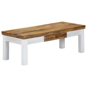 Coffee Table 110x50x40 cm Solid Mango Wood