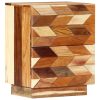 Rosslyn Bedside Cabinet 40x30x50 cm Solid Reclaimed Wood