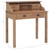 Desk 90x50x100 cm Solid Teak Wood