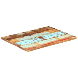 Table Top Solid Wood Mango – Solid Reclaimed Wood, 60×90 cm 25-27 mm