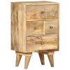 Renmark Bedside Cabinet 36x30x60 cm Solid Mango Wood