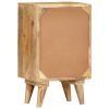 Renmark Bedside Cabinet 36x30x60 cm Solid Mango Wood