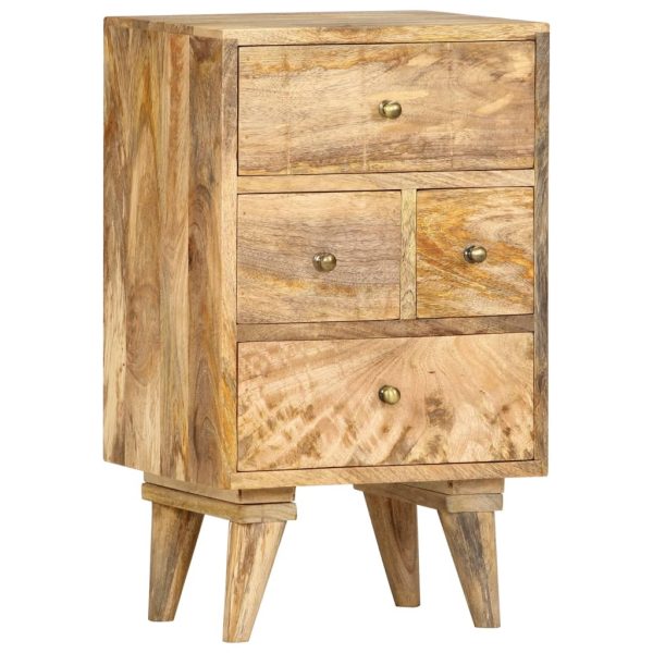 Renmark Bedside Cabinet 36x30x60 cm Solid Mango Wood