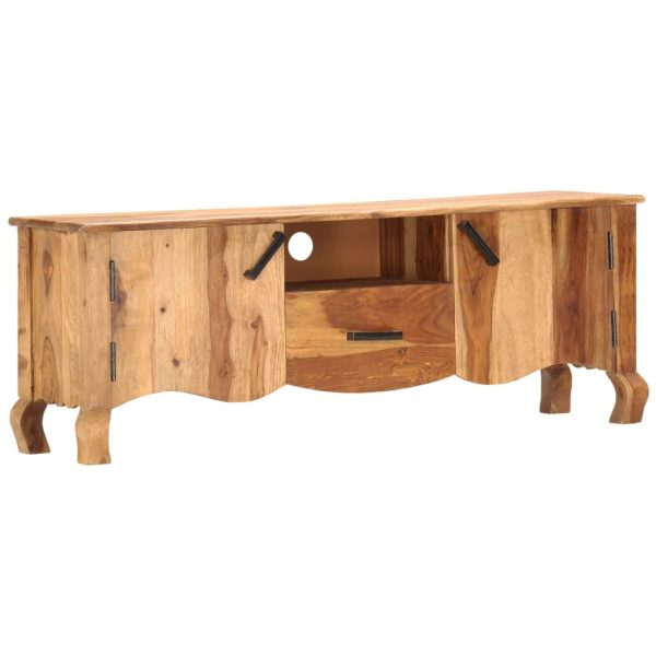 Westchase TV Cabinet 115x30x42 cm Solid Sheesham Wood