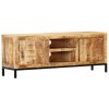 Yalpara TV Cabinet 118x30x45 cm Solid Mango Wood