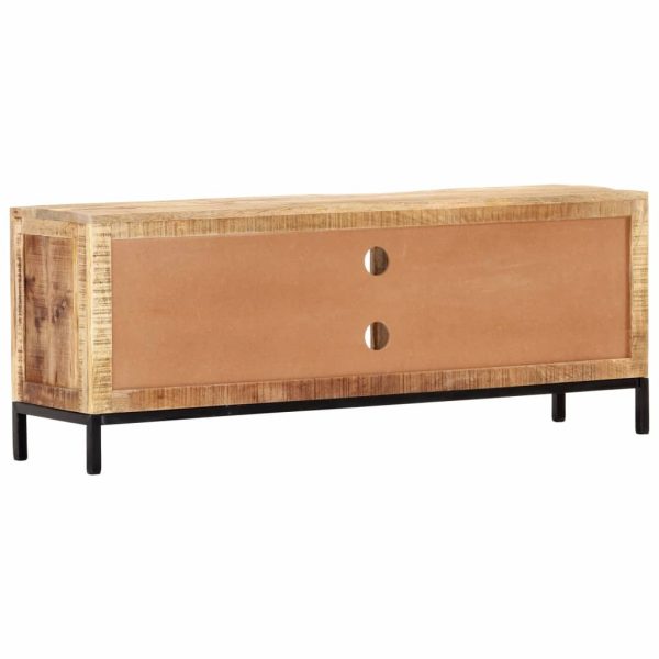 Yalpara TV Cabinet 118x30x45 cm Solid Mango Wood