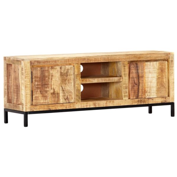 Yalpara TV Cabinet 118x30x45 cm Solid Mango Wood