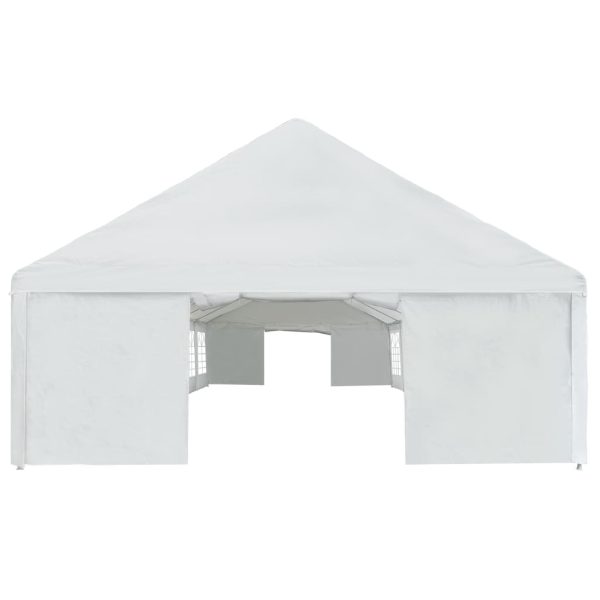 Party Tent PE 6×16 m White