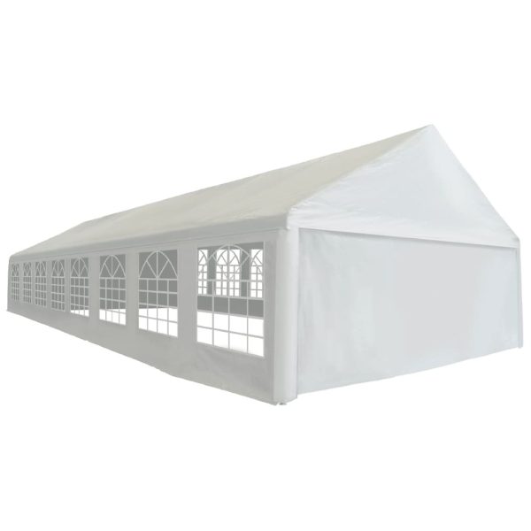 Party Tent PE 6×16 m White