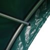 Livestock Tent PVC 3.7×3.7 m Green