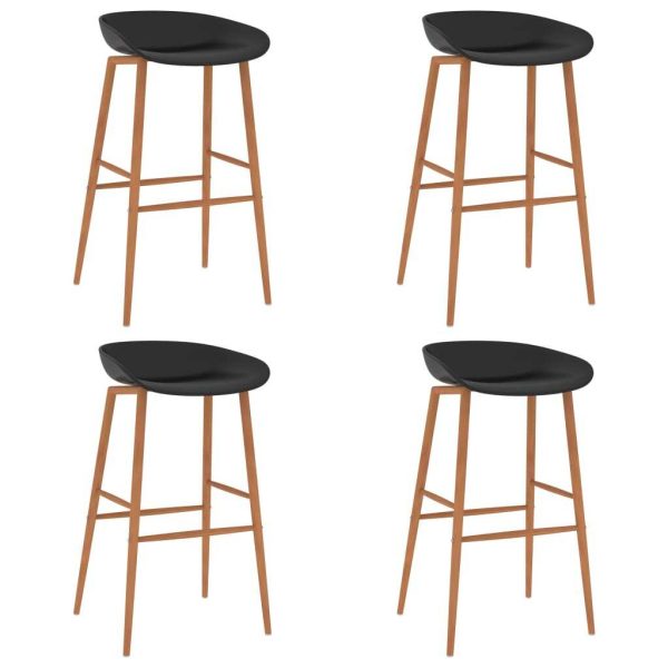 5 Piece Bar Set Black