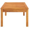 Coffee Table 100x50x33 cm Solid Acacia Wood