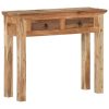 Console Table 90.5x30x75cm Solid Acacia Wood and Reclaimed Wood