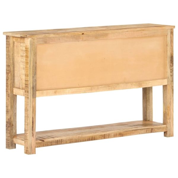 Sideboard 120x30x76 cm Rough Mango Wood