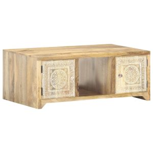 Coffee Table 90x50x35 cm Solid Mango Wood