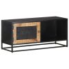 Southchase TV Cabinet 90x30x40 cm Rough Mango Wood