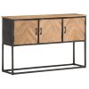 Sideboard 120x30x75 cm Solid Acacia Wood