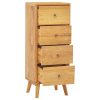 Chest of Drawers 40x30x100 cm Solid Wood Teak